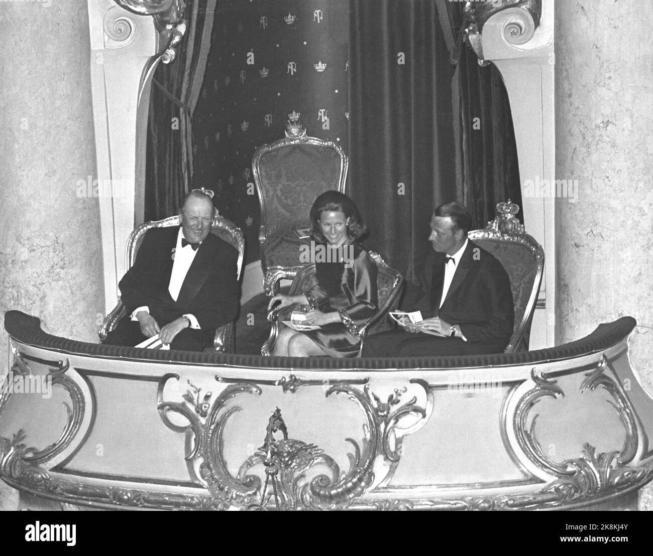 Crown prince olav and his fiance hi-res stock photography and images