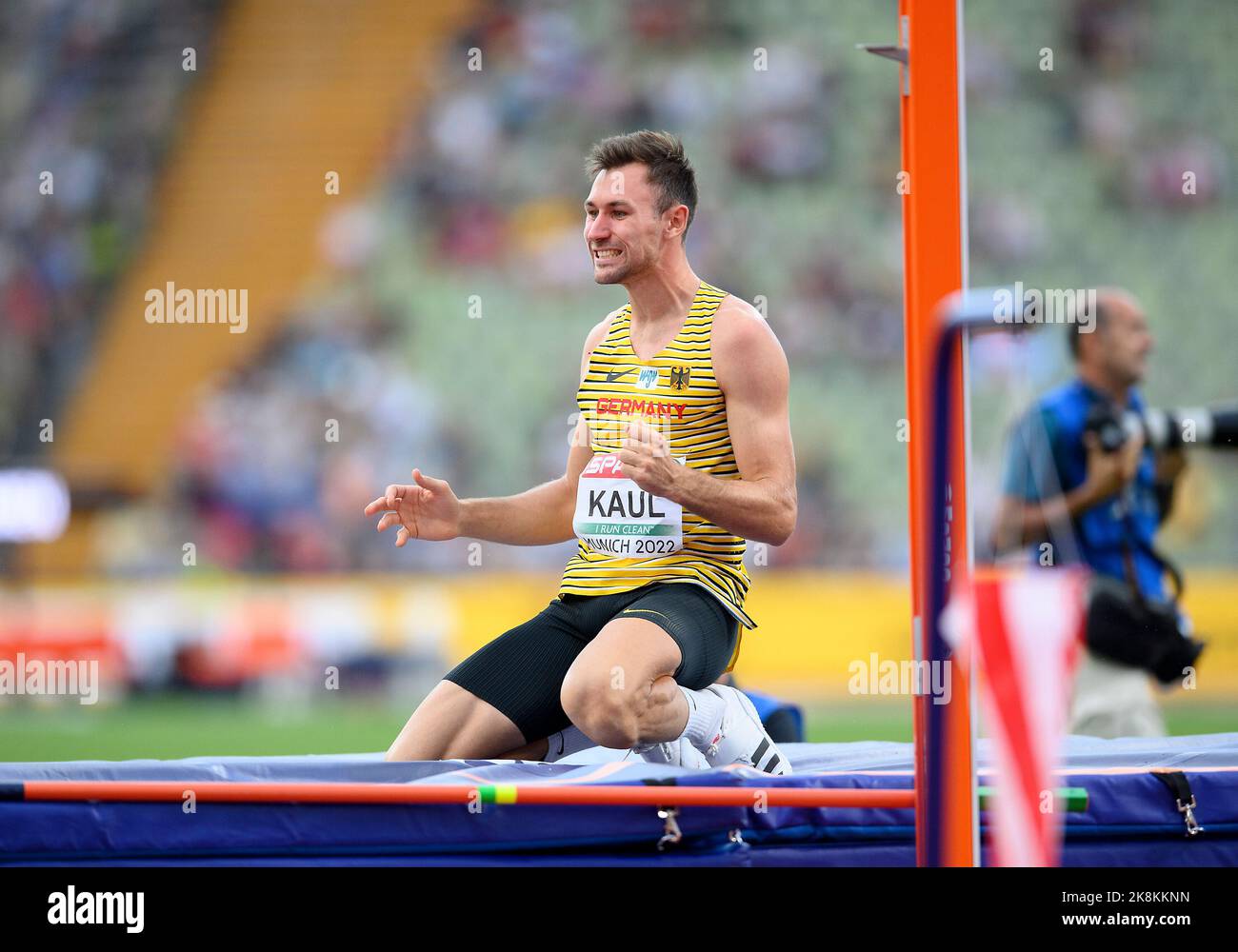 Niklas KAUL (GER) high jump decathlon, on 15.08.2022 European Athletics