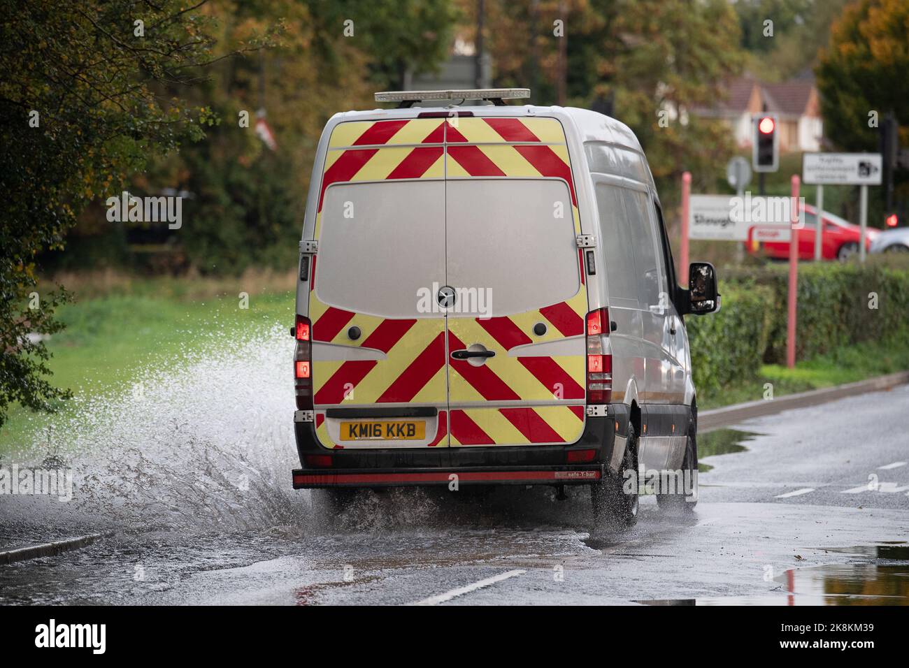 Taplow, Buckinghamshire, UK. 24th October, 2022. After the heavy rain