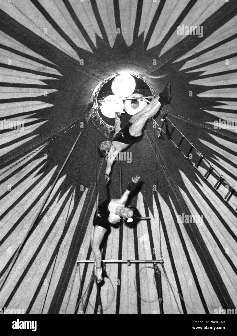 Aage storlokken current ntb circus acrobats hi-res stock photography