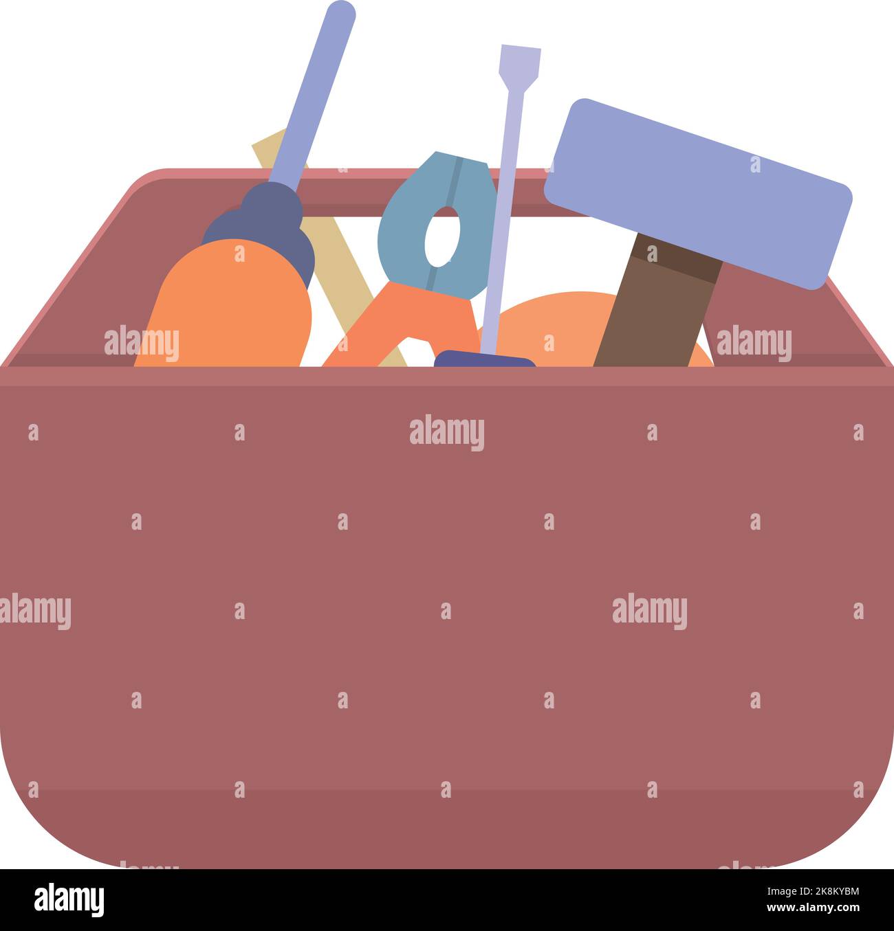 Installation toolbox icon cartoon vector. Tool box. Equipment kit Stock Vector Image & Art Alamy