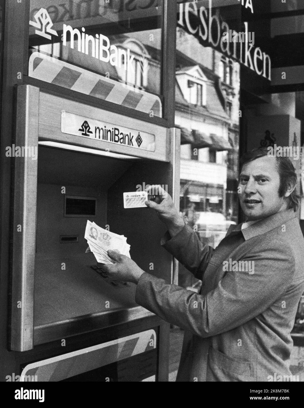 Ntb curiosa banks inventions atm hires stock photography and images