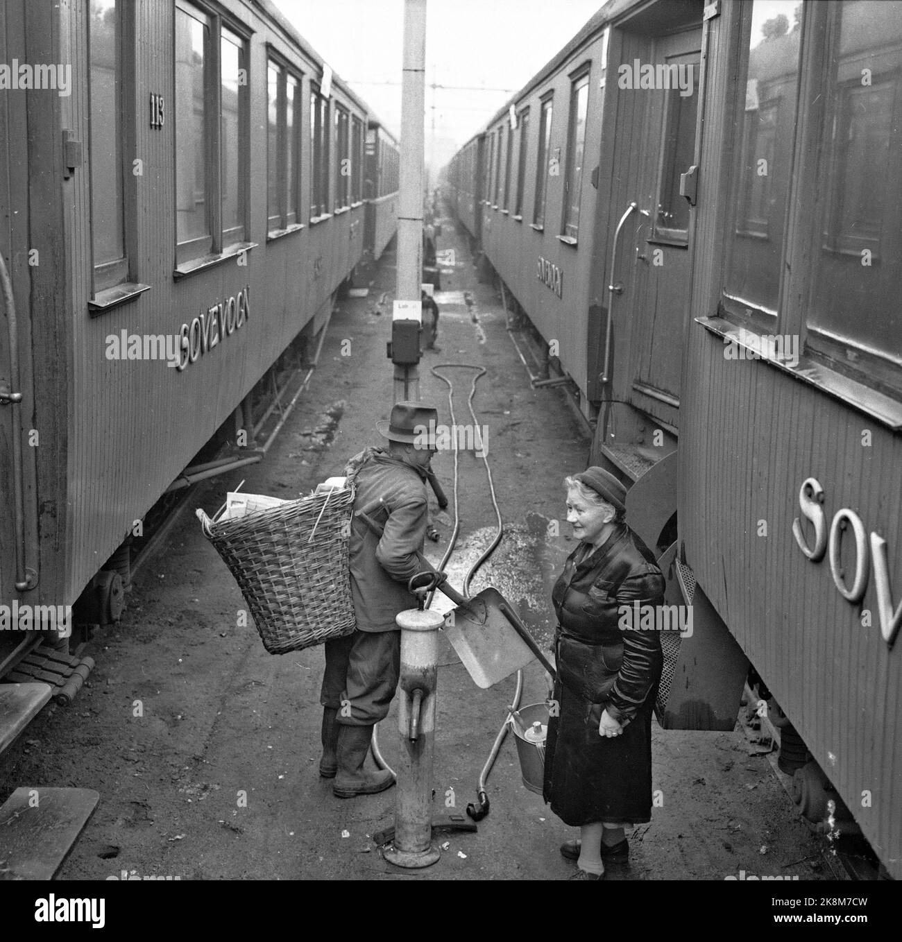 Oslo 1960 In 1960, NSB had 3212 beds in their sleeping wagons, and
