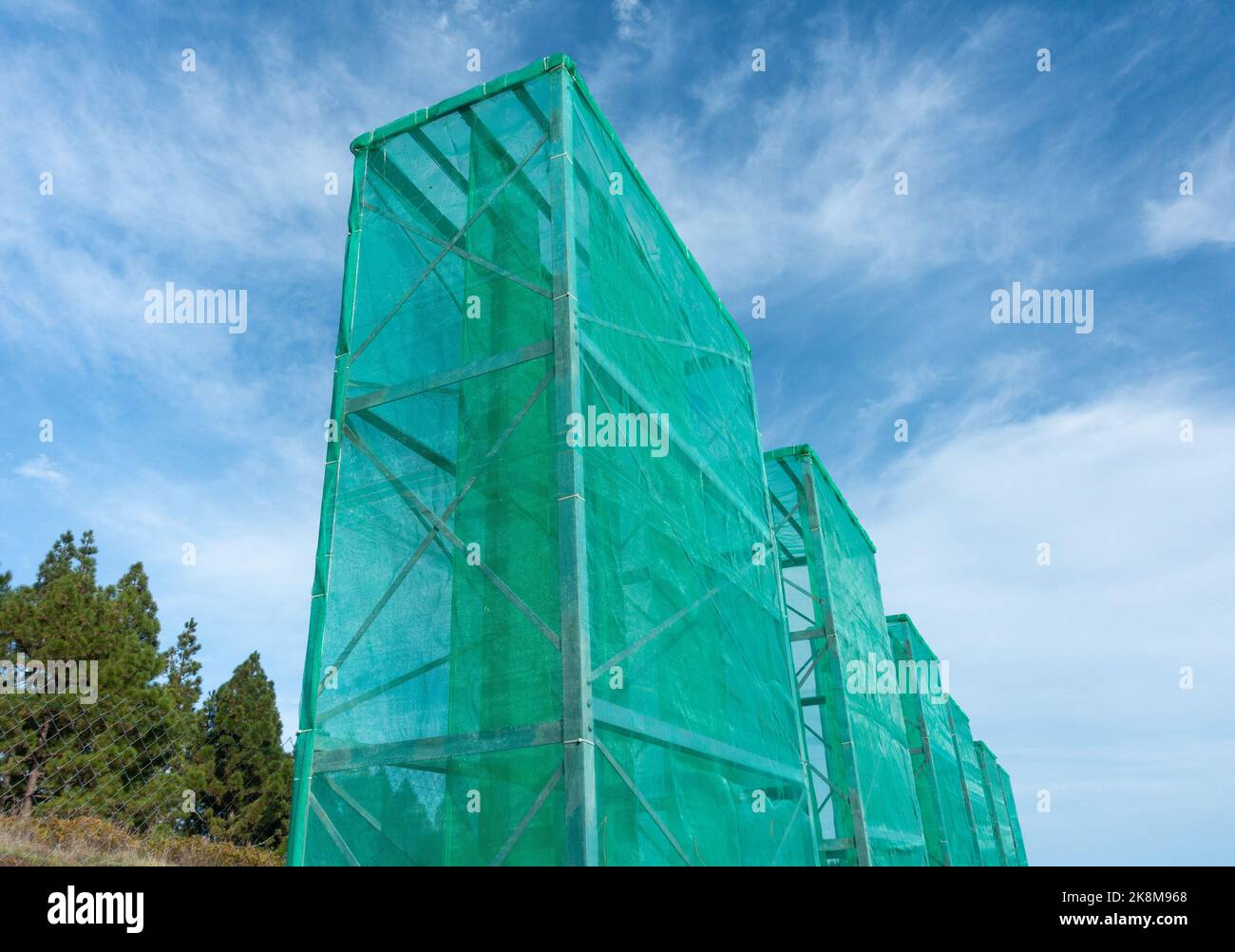Fog net water catcher hires stock photography and images Alamy