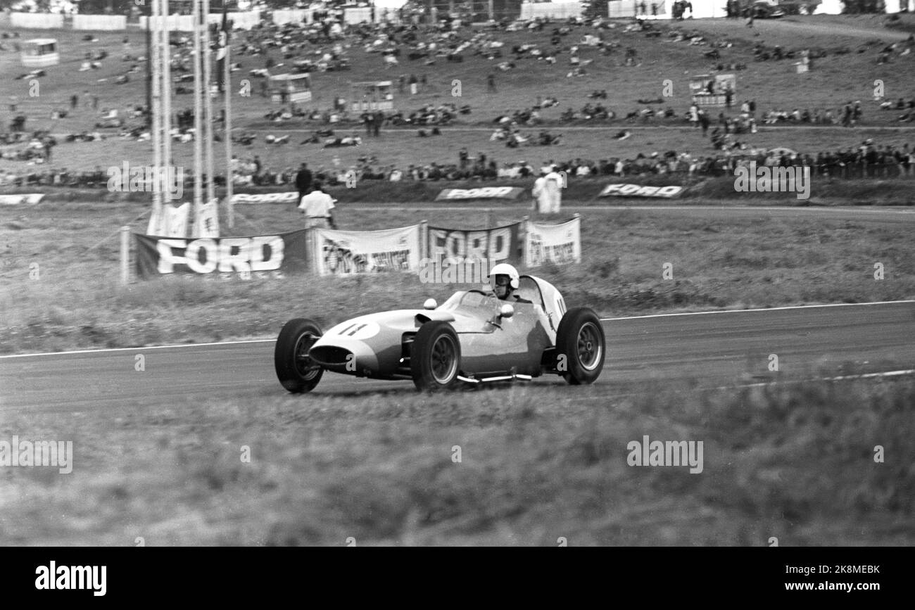 Karlskoga, August 1963, Sweden. 30 40,000 young people, including