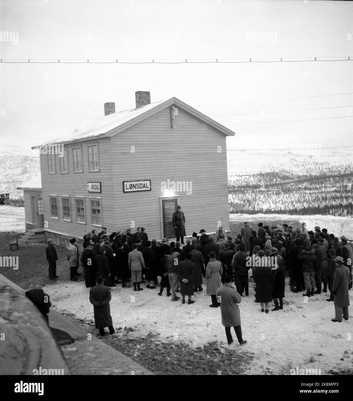 Th skotaam current ntb railroad train stations opening ceremonies crowd