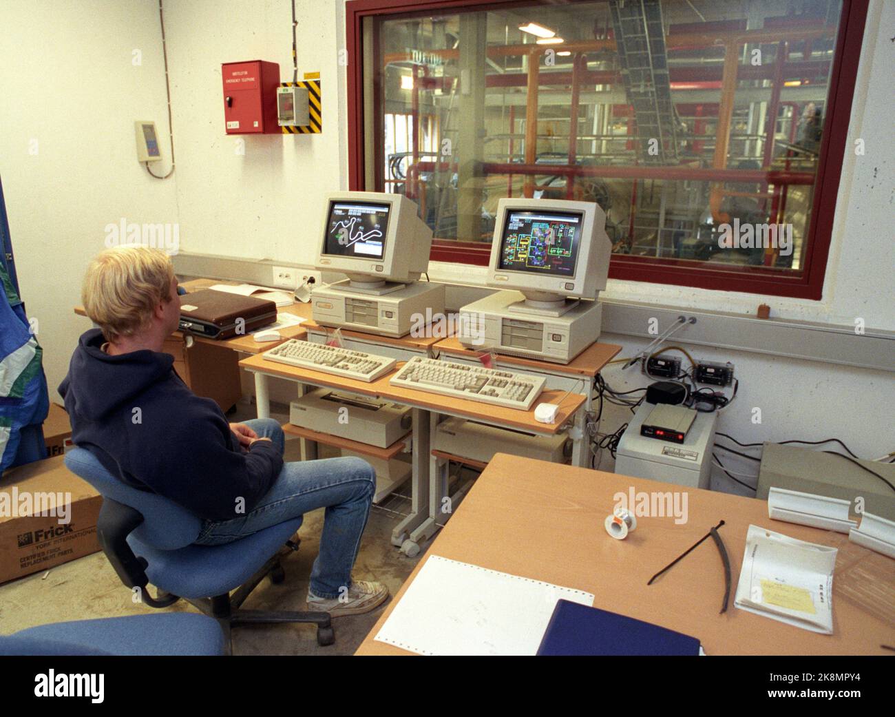 Bob and toboggan run control room for technical facility photo hires