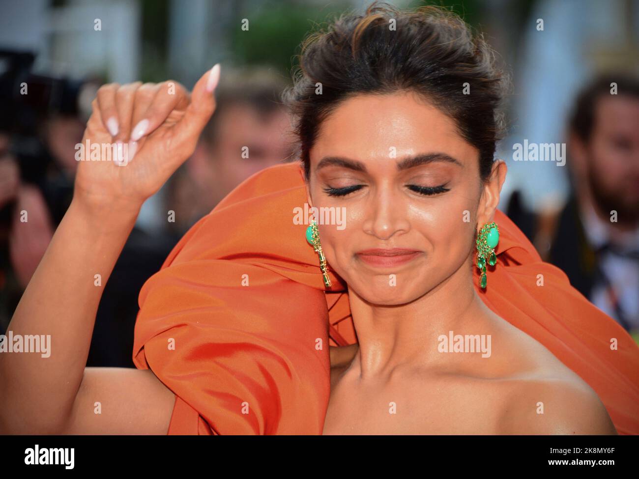 Deepika Padukone (dress by Ashi) 75th anniversary celebration Cannes Film Festival. Screening of 'L'Innocent' ('The Innocent') 75th Cannes Film Festival May 24, 2022 Stock Photo