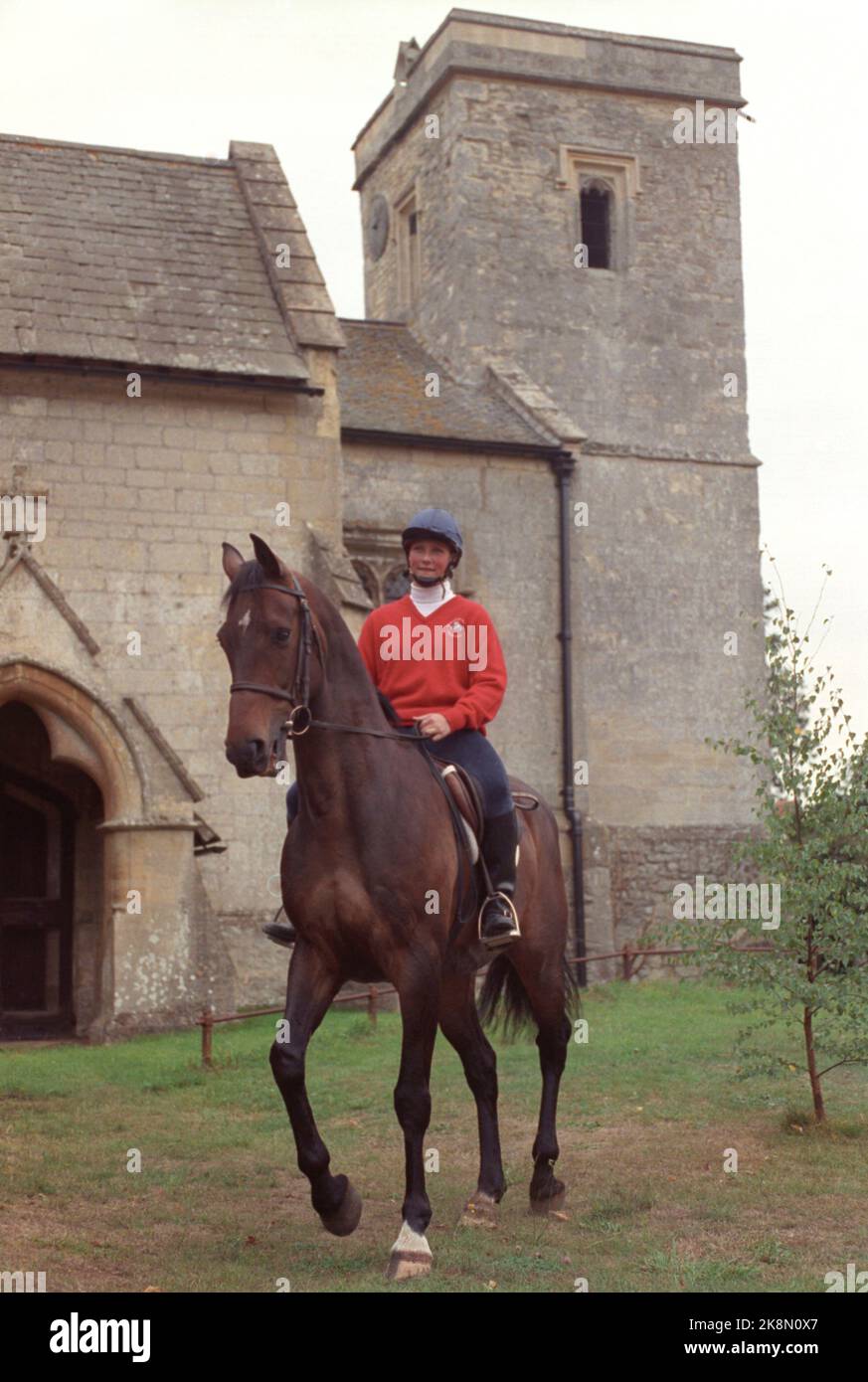 Oxford 19900920 Princess Märtha Louise spends a year at Waterstock