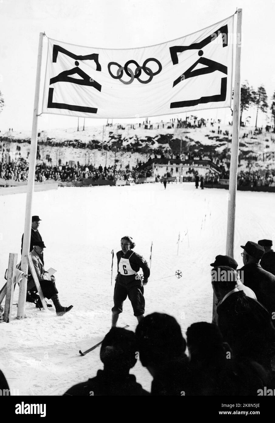10 km of women finnish lydia wideman won gold Black and White Stock