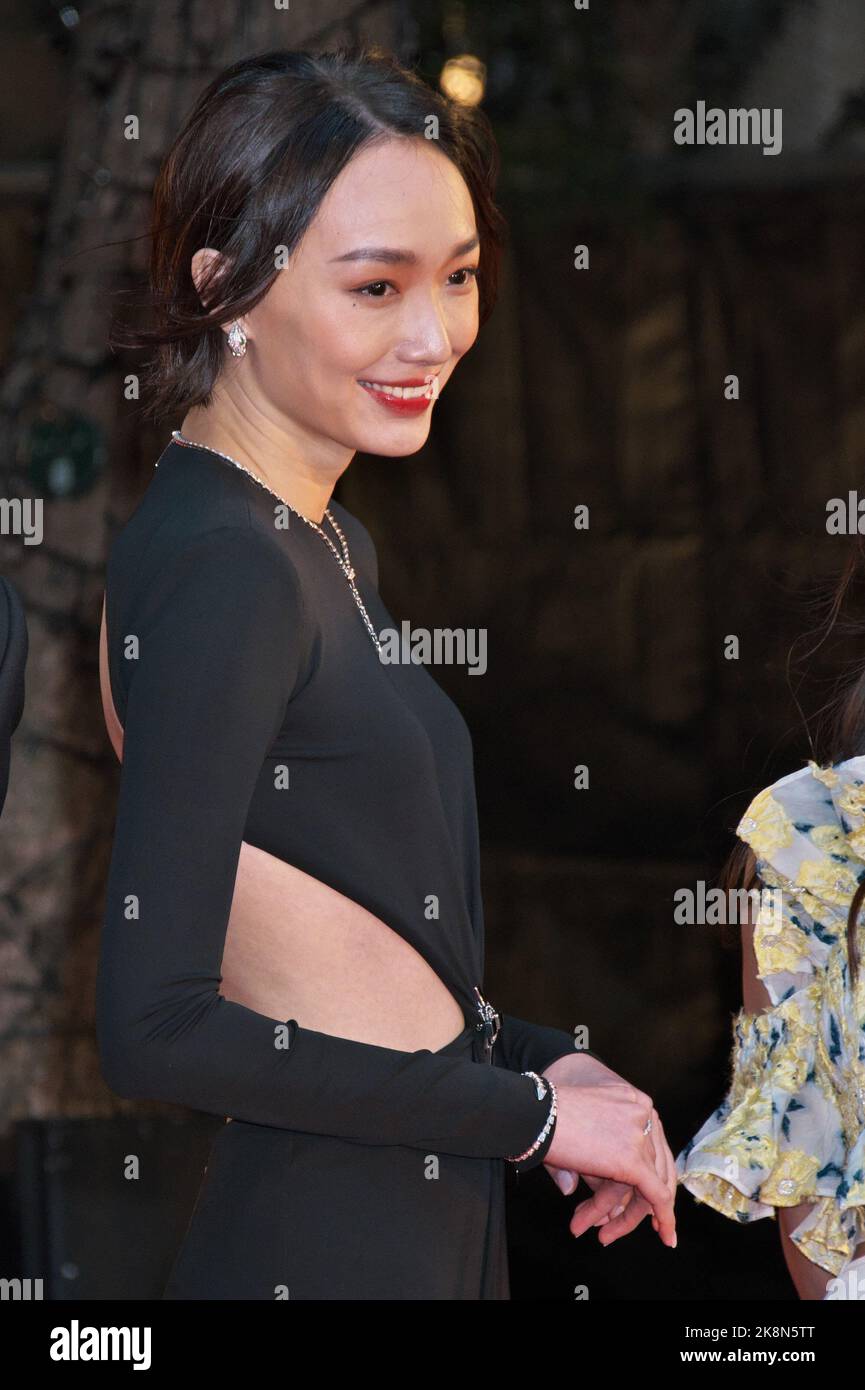 Tokyo, Japan. 24th Oct, 2022. Hong Kong actress Cecilia Choi Sze-wan