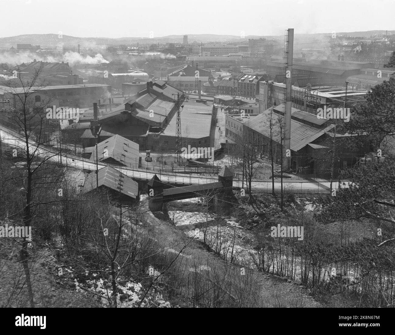Oslo 19550415 nydalen hi-res stock photography and images - Alamy