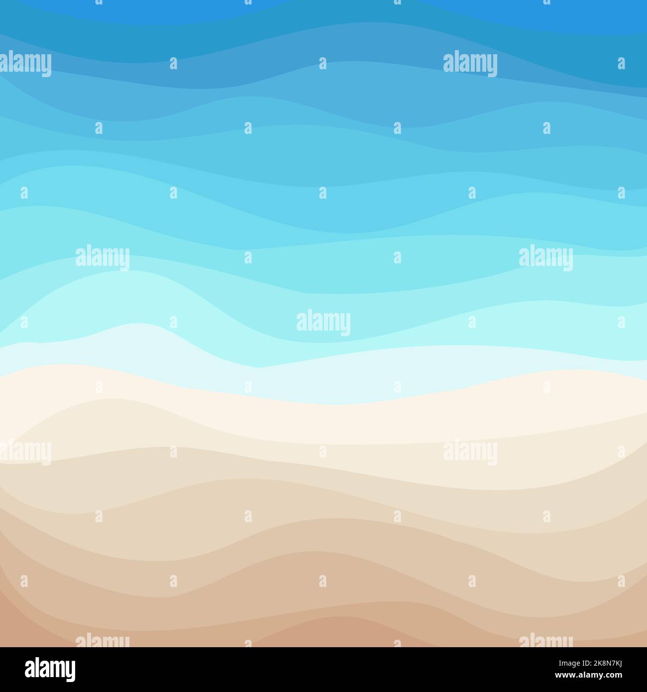 Abstract background with a gradient from blue to light brown. Stock Photo
