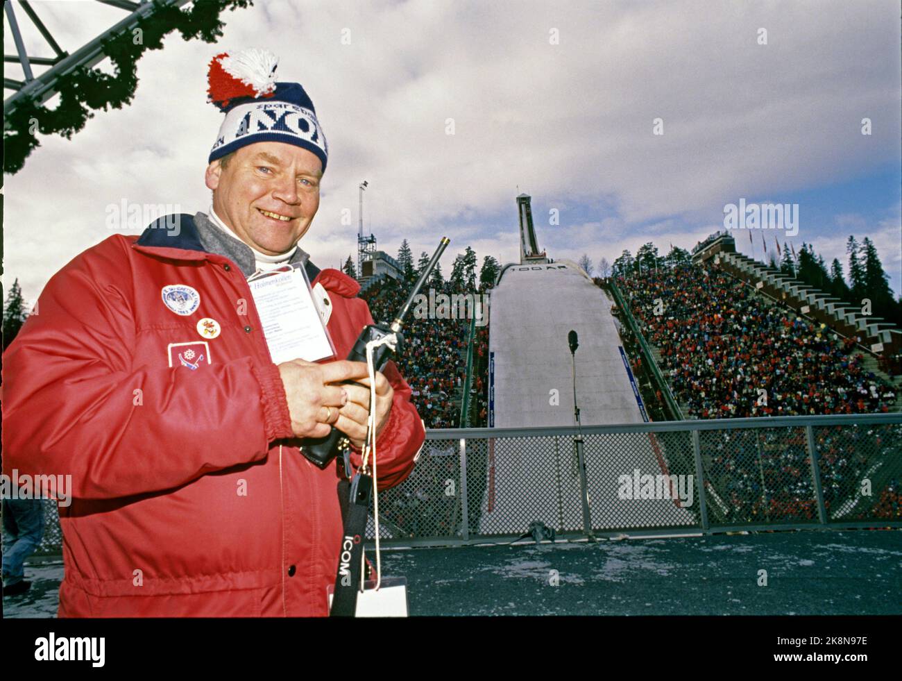 Tor richardsen ntb jumping hills hats ski jump alone portrait hires