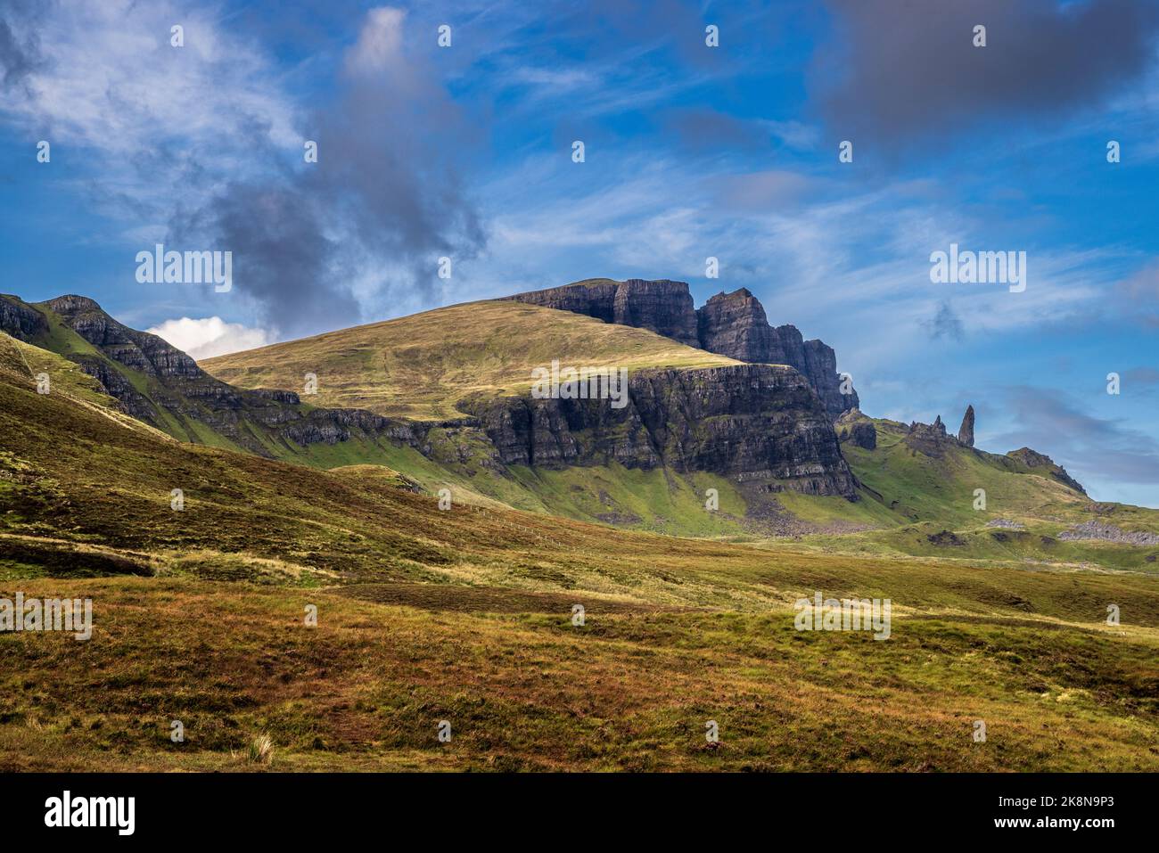 The Trotternish Ridge and the Old Man of Storr on the Isle of Skye ...