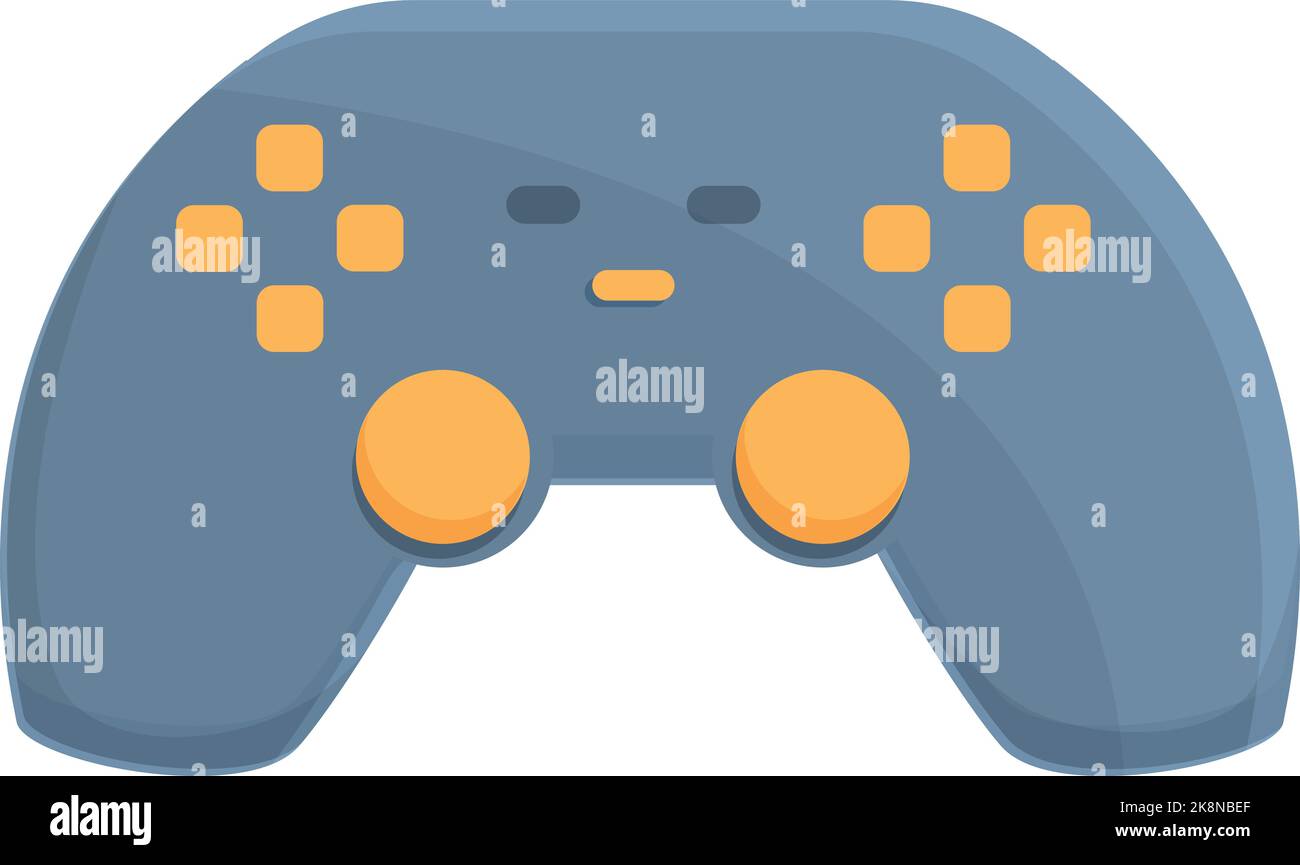 Esport joystick icon cartoon vector. Sport game. Online player Stock ...