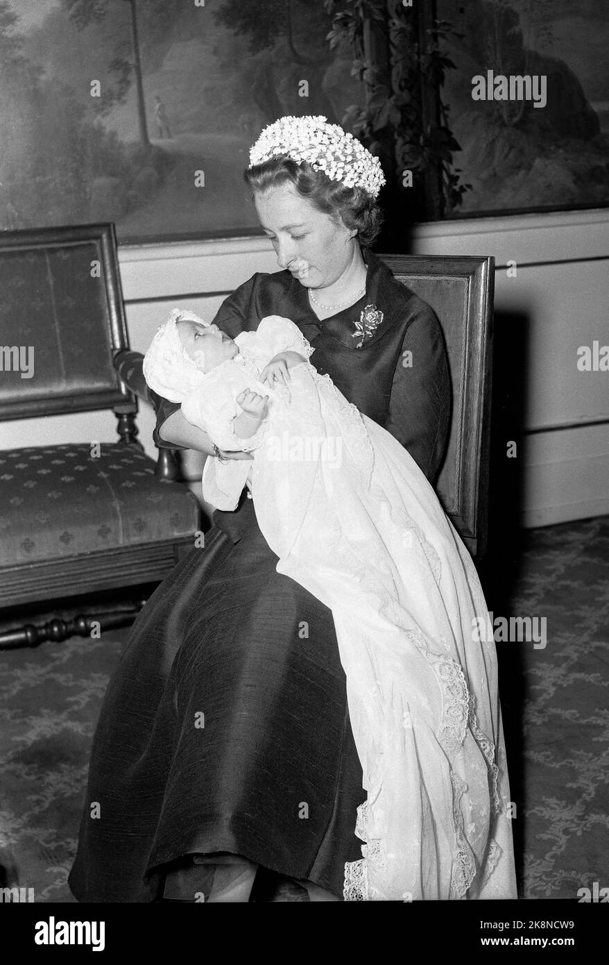 Princess ragnhild mrs lorentzen photo Black and White Stock Photos