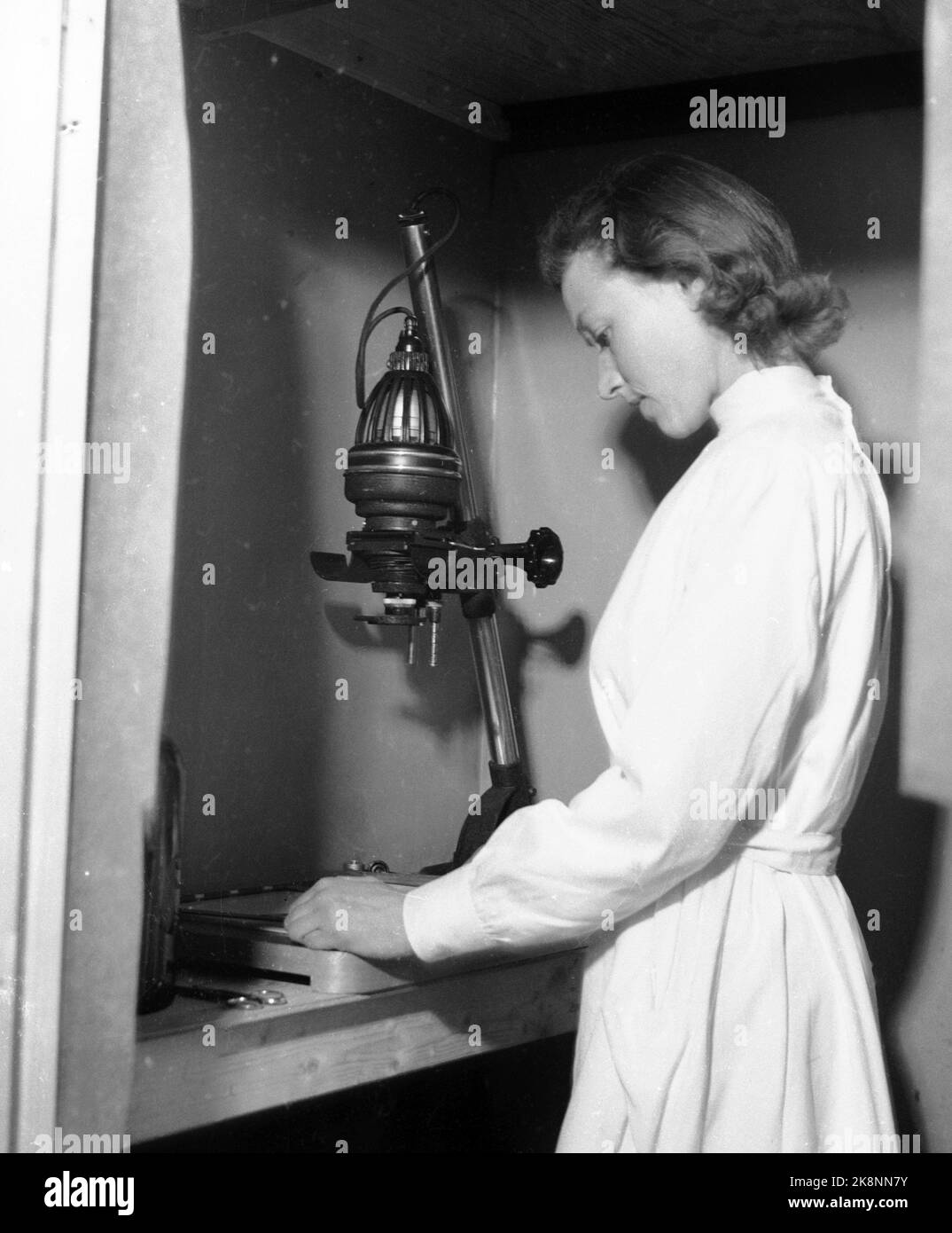 Small but effective copy machine was mounted in small cabinet hi-res