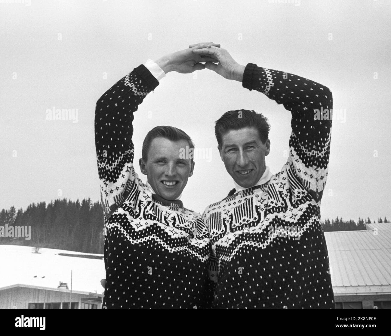 1967 odd martinsen harald gronningen during the grenoble sample