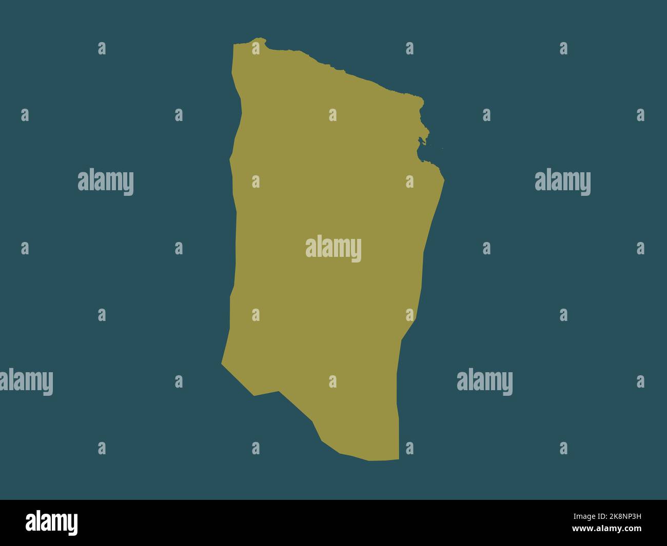 Darnah outline map hi-res stock photography and images - Alamy