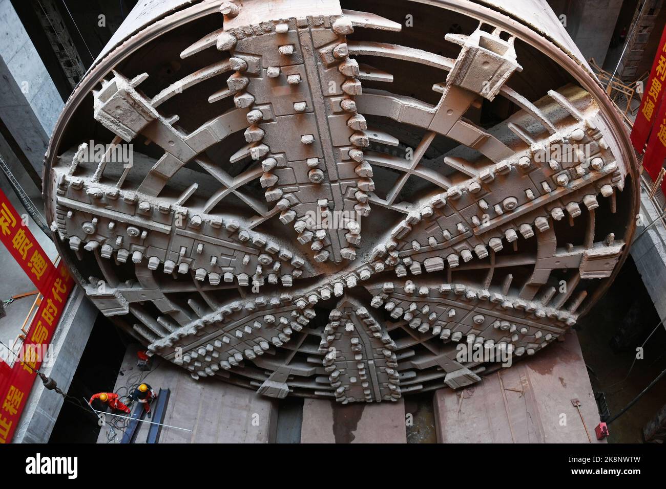 Hangzhou. 24th Oct, 2022. This photo taken on Oct. 24, 2022 shows the