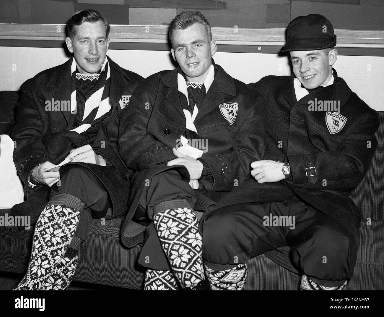 Oslo 19600209 Olympic Winter Games in Squaw Valley, participants