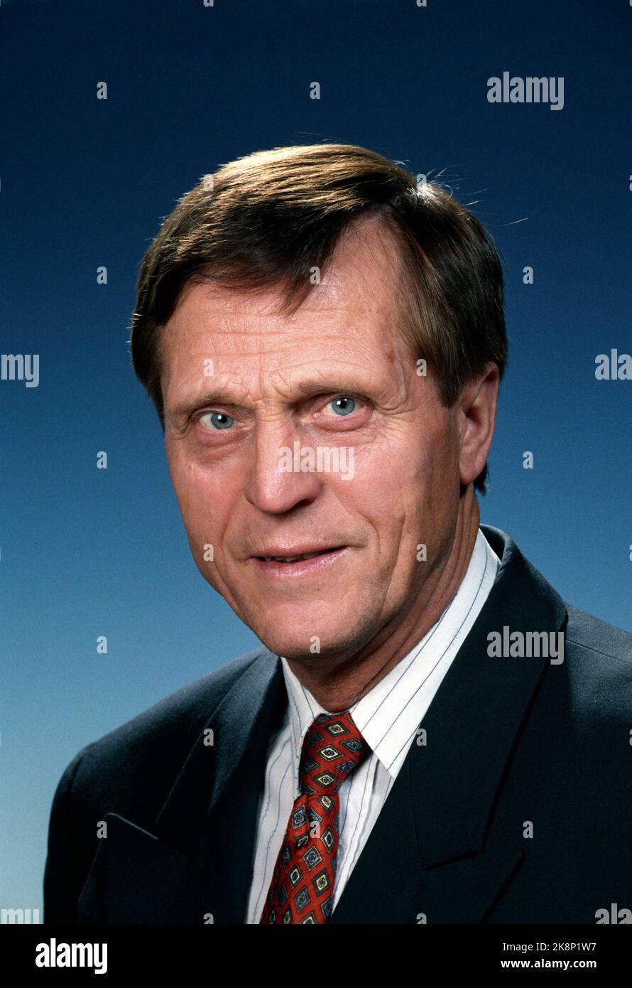 Oslo 1993 william engseth politician hires stock photography and