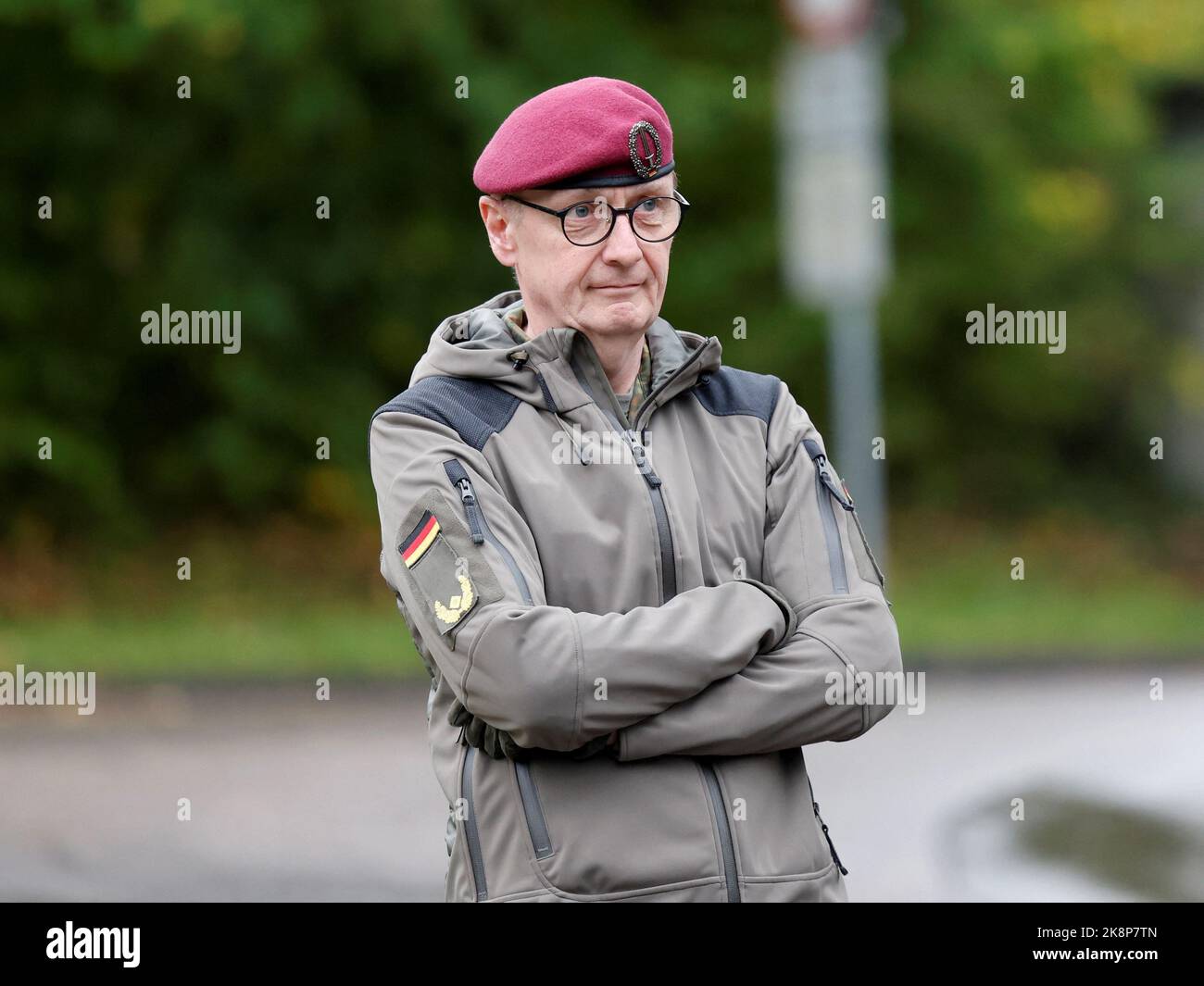 Brigadier General Ansgar Meyer Commander of the Special Forces Command is  seen at the special forces unit KSK of Germany's army Bundeswehr training  center in Calw, Germany, October 24, 2022. REUTERS/Heiko Becker