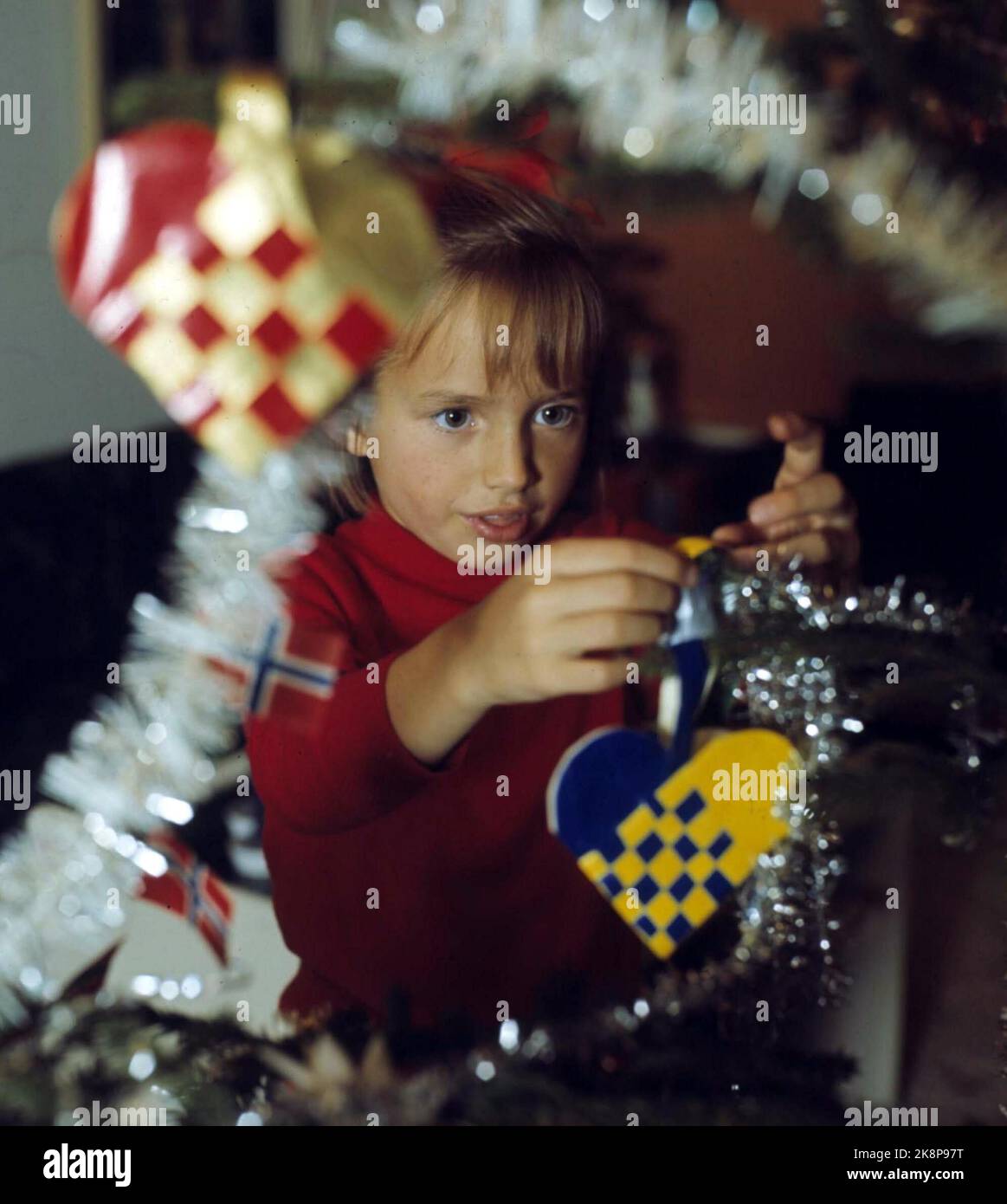 Made christmas decorations 1970