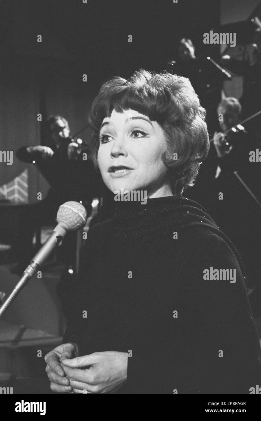 Nora brockstedt during the norwegian melody grand prix competition