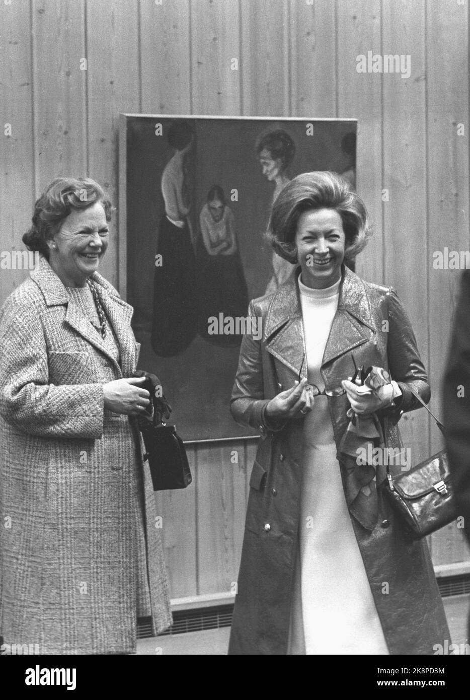 Oslo 19700424. Berlin's Chancellor Willy Brandt on an official visit to ...