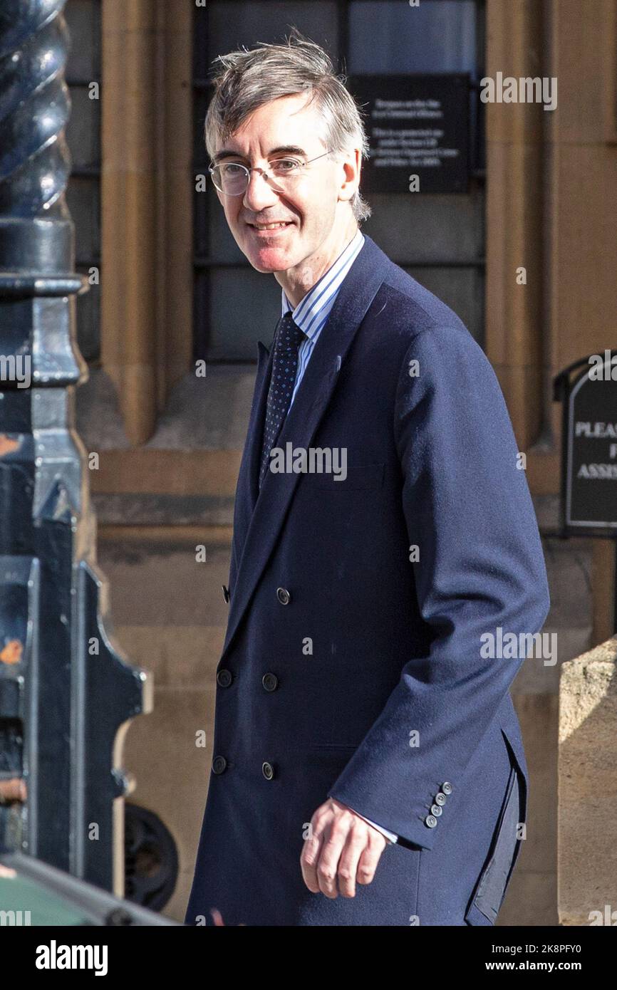 London ,United Kingdom -24/10/2022. Secretary for Business Jacob Rees ...