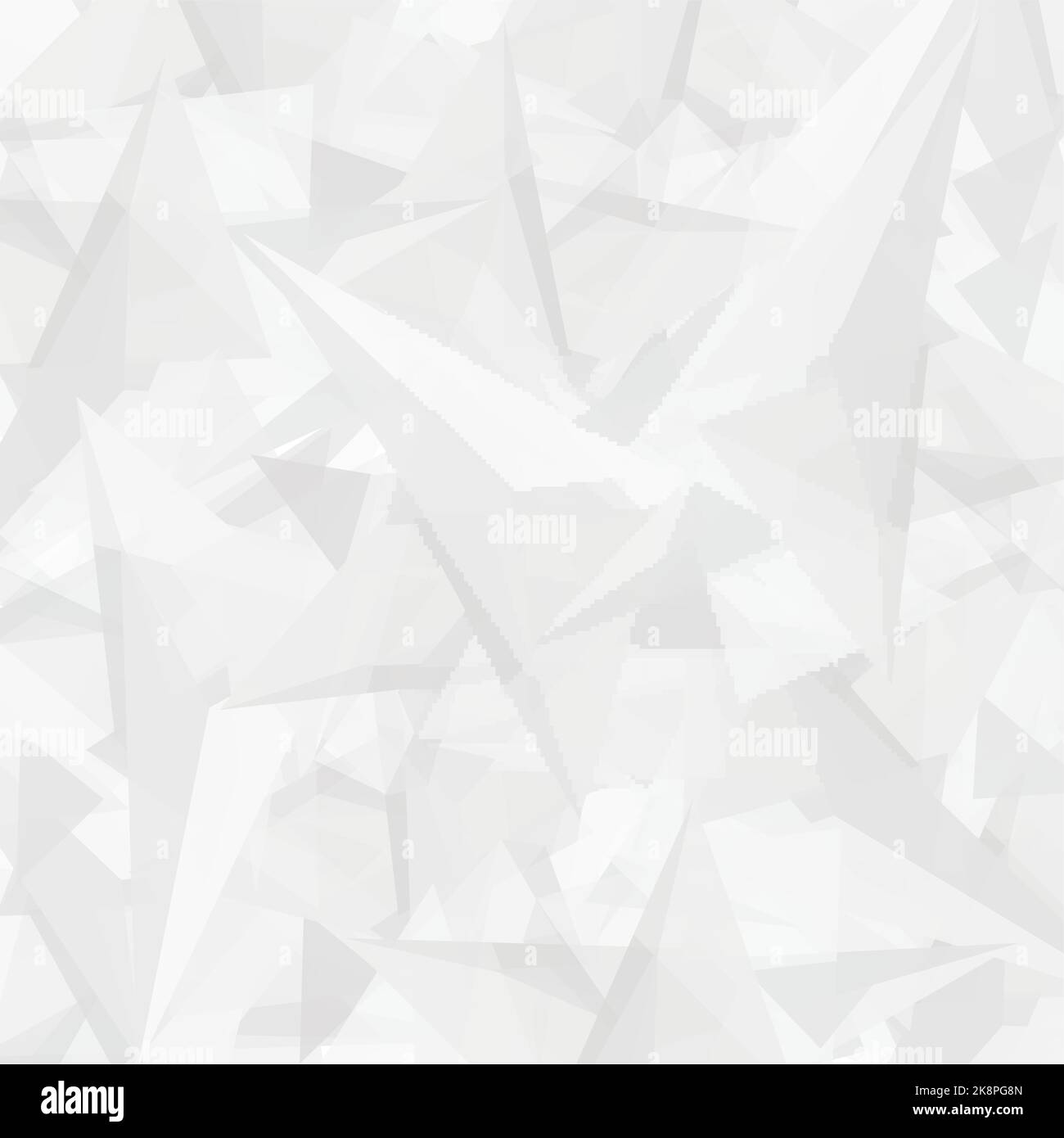 Abstract polygonal white modern background with triangles. Vector ...