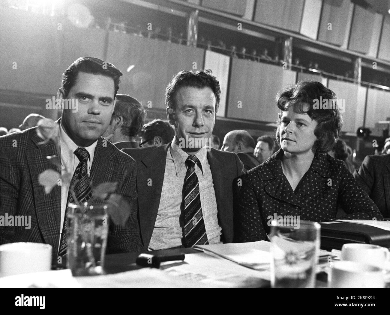 1975 the labor partys national meeting here reiulf steen hires stock