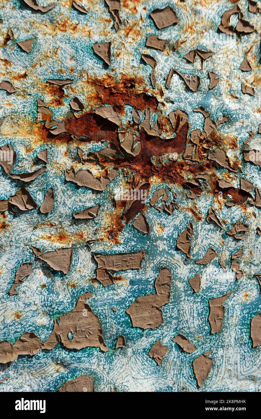 Peeled paint, rusty door Stock Photo Alamy