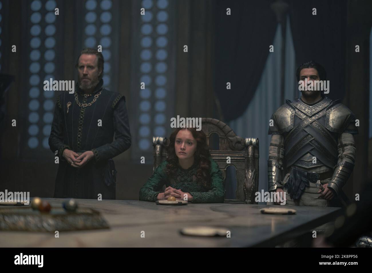 Rhys Ifans, Olivia Cooke, Fabien Frankel, "House of the Dragon" (2022