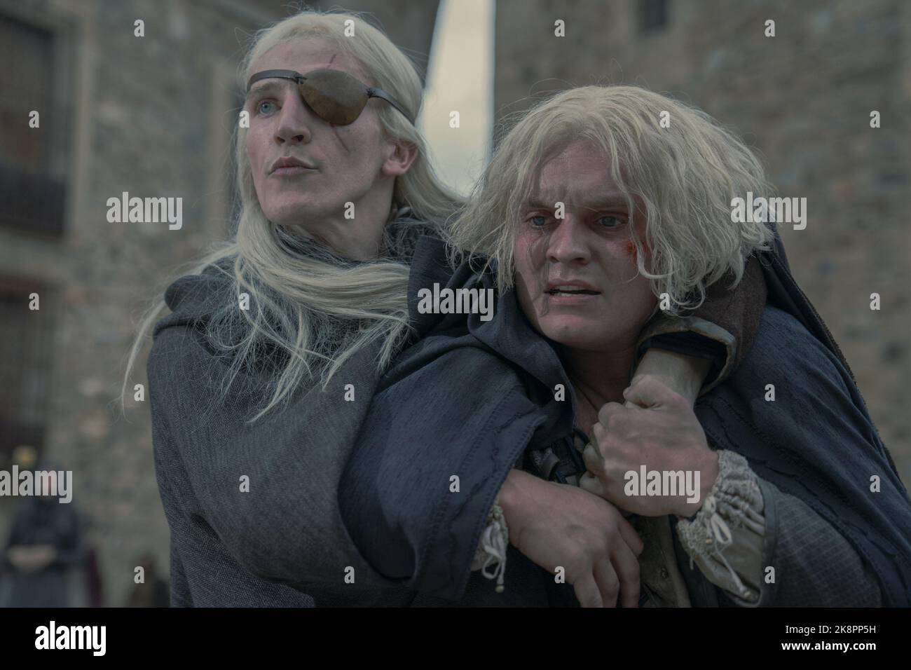 Ewan Mitchell, Tom GlynnCarney, "House of the Dragon" (2022). Photo