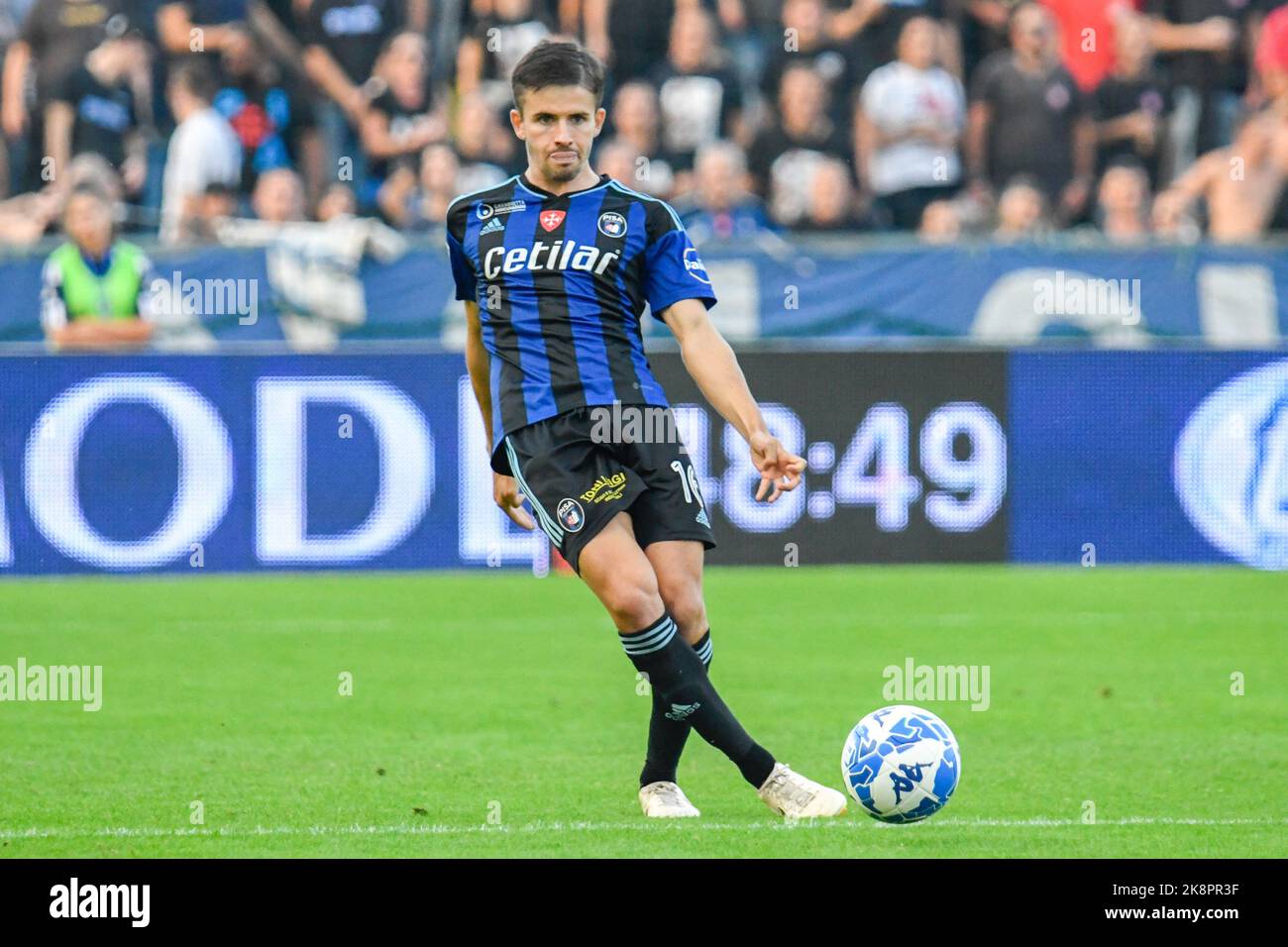 Arena Garibaldi, Pisa, Italy, October 23, 2022, Pisa's Adam Nagy during ...