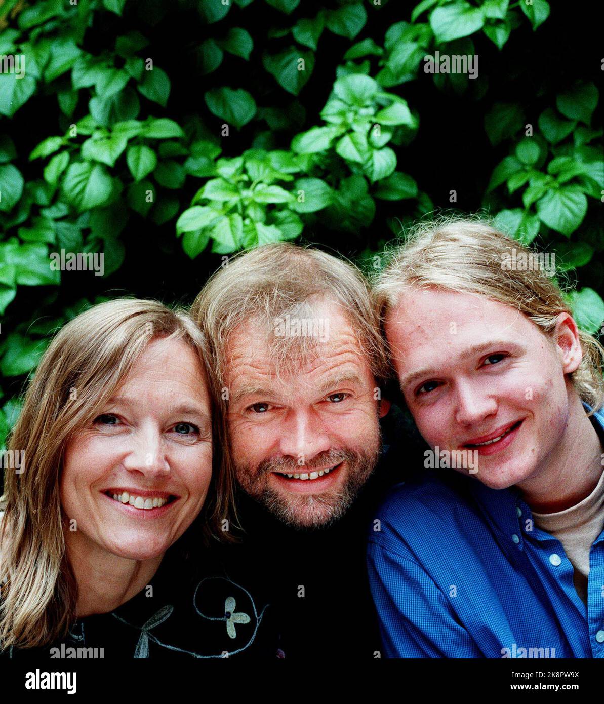 Jostein gaarder and nikolas dannevig gaarder photo hires stock