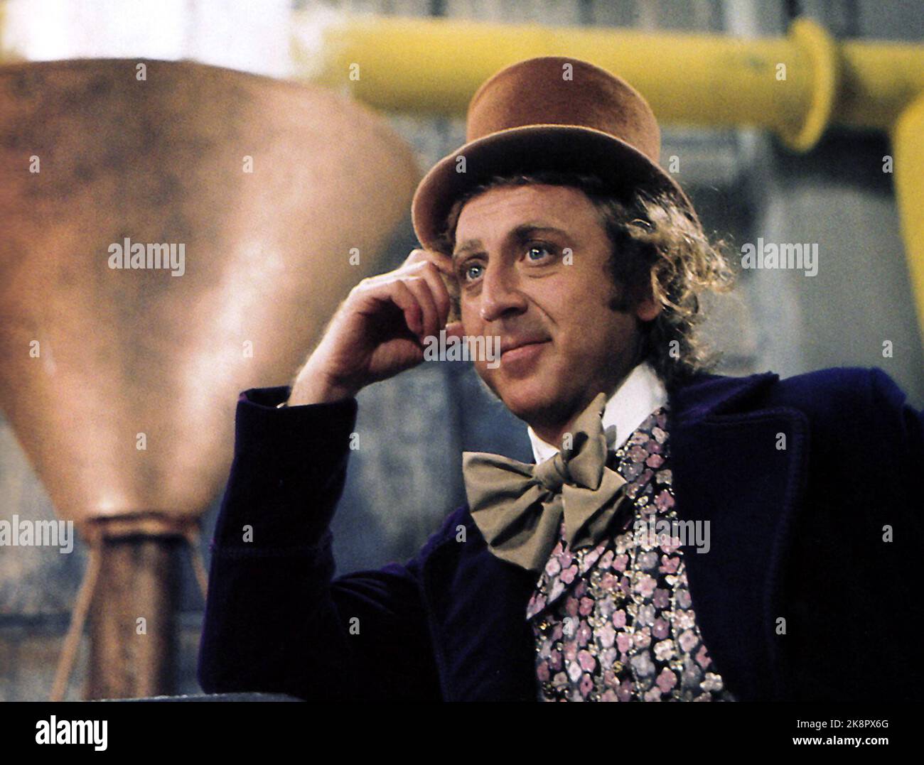 Willy Wonka & The Chocolate Factory 1971  Gene Wilder Stock Photo