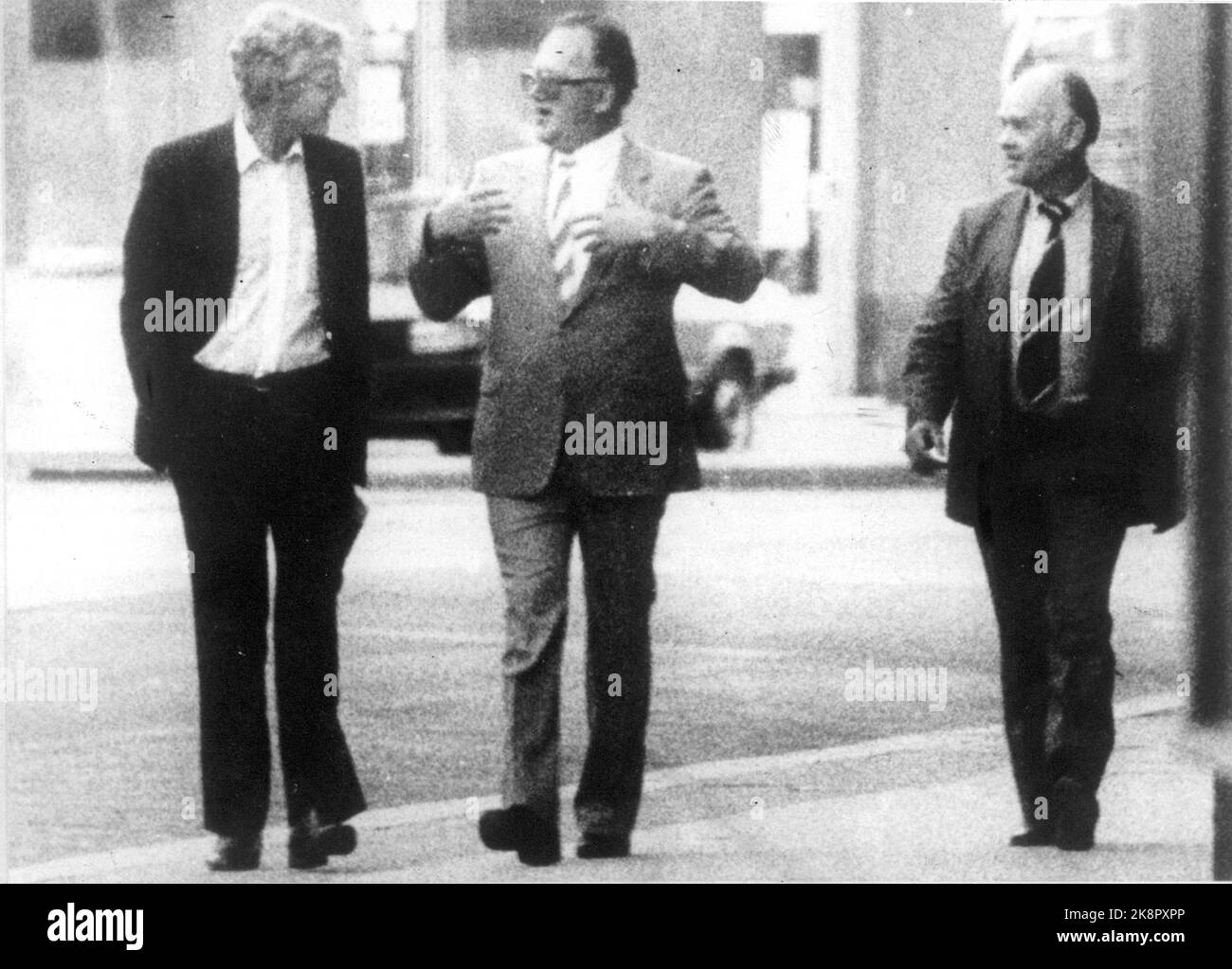 Vienna 20 August 1983 From The Vienna Spy Meeting Between Left Arne vienna-20-august-1983-from-the-vienna-spy-meeting-between-left-arne