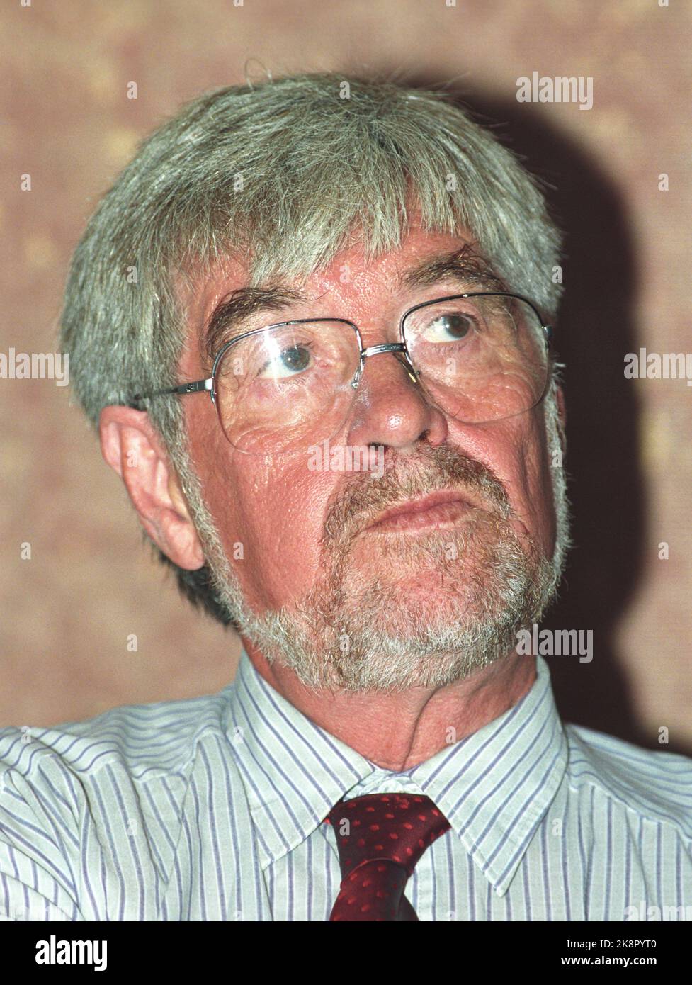 Oslo August 24, 1994. Ivan Kristoffersen, journalist for the Northern Lights newspaper. Photo; Johnny Syversen / NTB Stock Photo