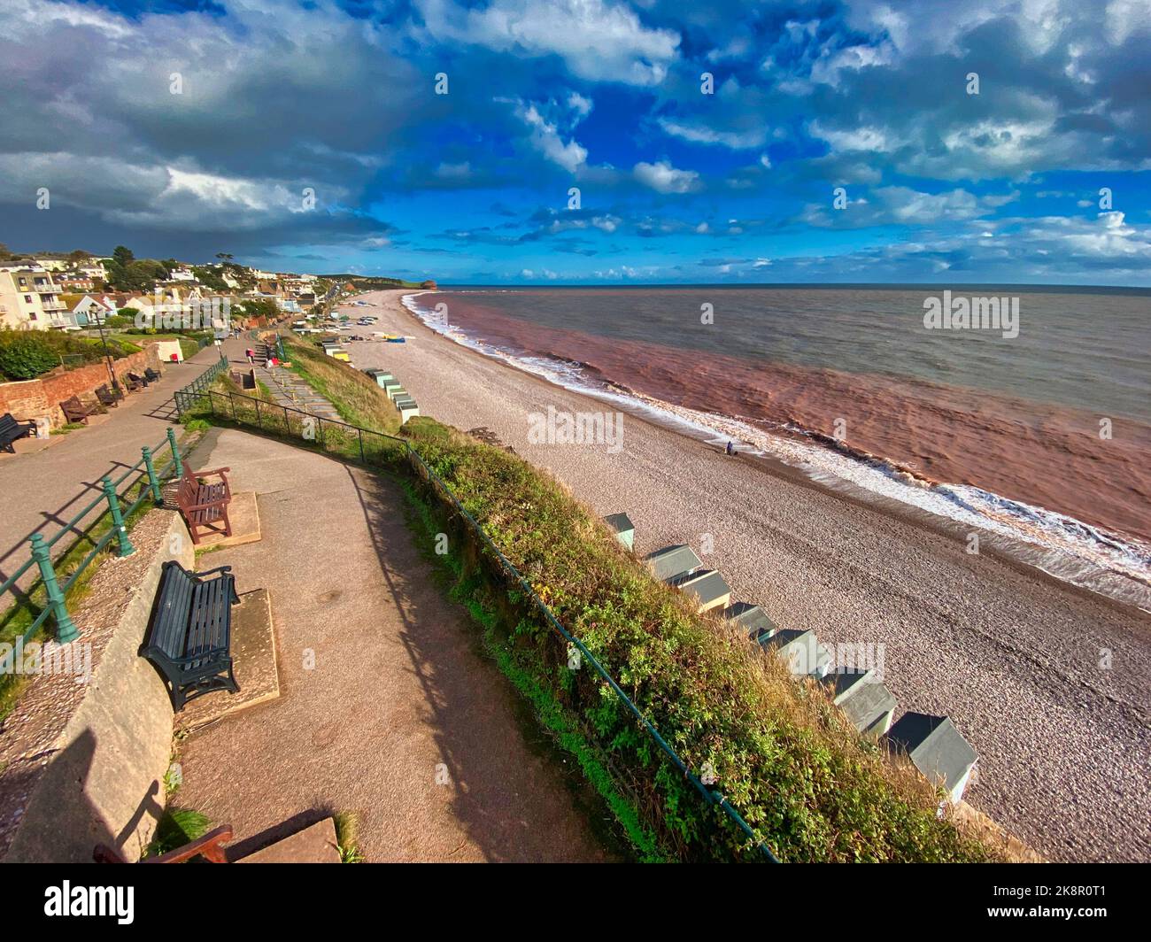 Budleigh Salterton Beach In Devon Stock Photo Alamy budleigh-salterton-beach-in-devon-stock-photo-alamy