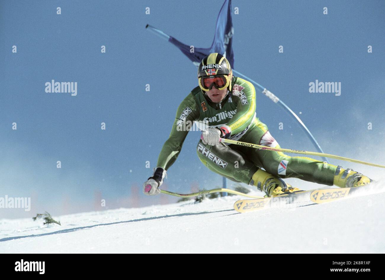 Sierra Nevada. Spain. Alpine World Cup. Super g men. Here Atle Skårdal who took gold. Photo: Calle Törnström / NTB Stock Photo