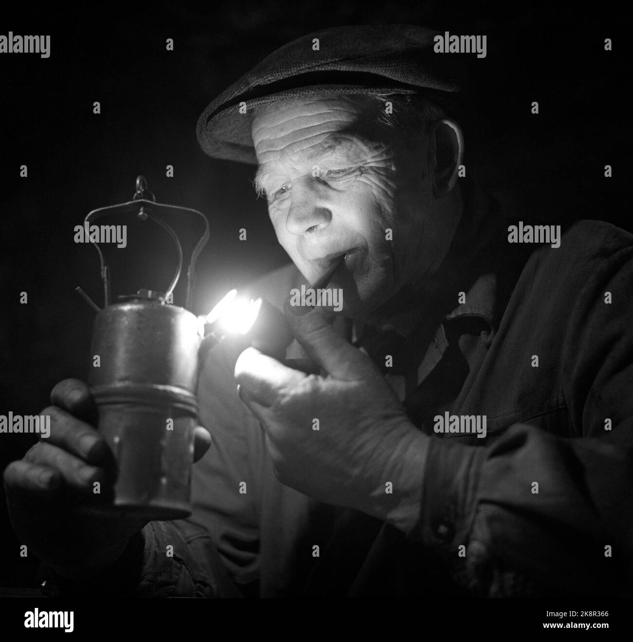 Kongsberg 19550512. Kongsberg Sølvverk photographed on May 12, 1955