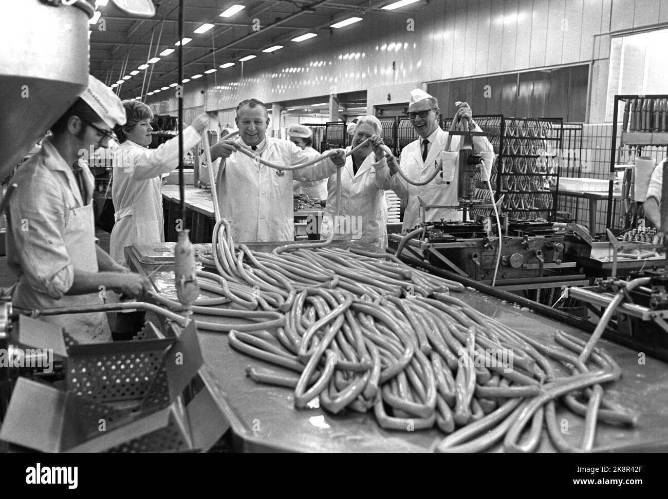 Canned food factories Black and White Stock Photos & Images Alamy
