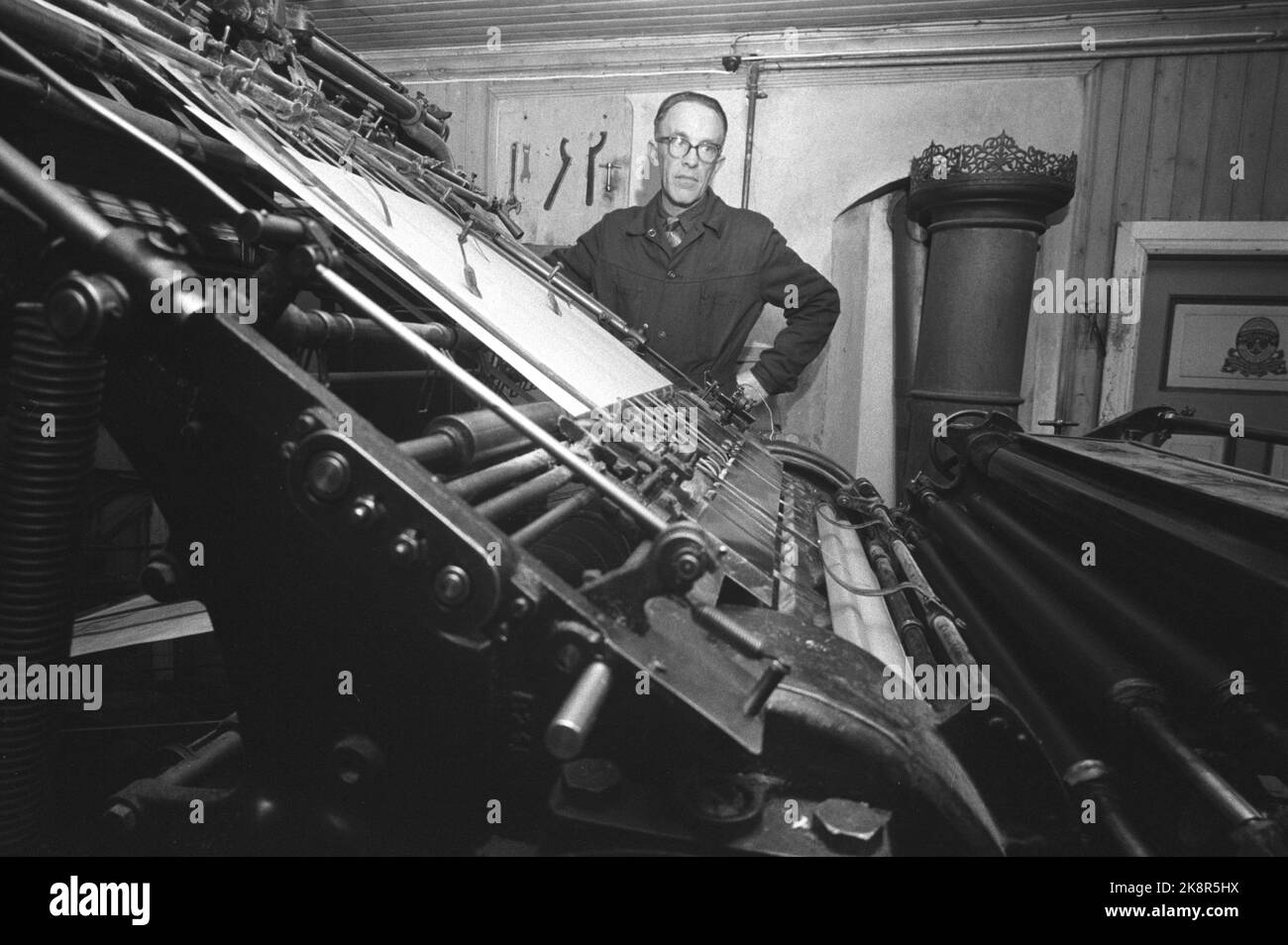 Printing press newspaper Black and White Stock Photos & Images - Alamy