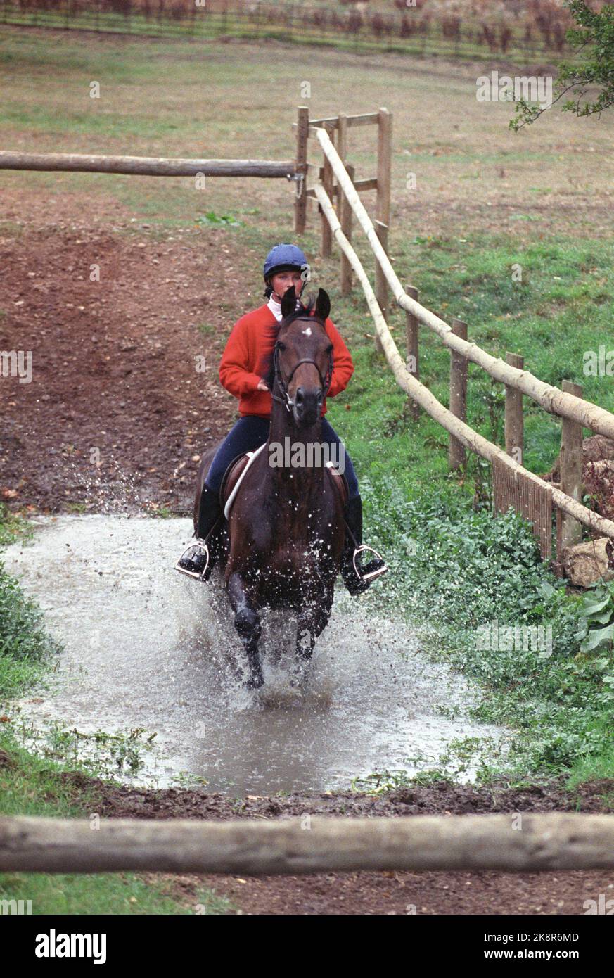 Oxford 19900920 Princess Märtha Louise spends a year at Waterstock