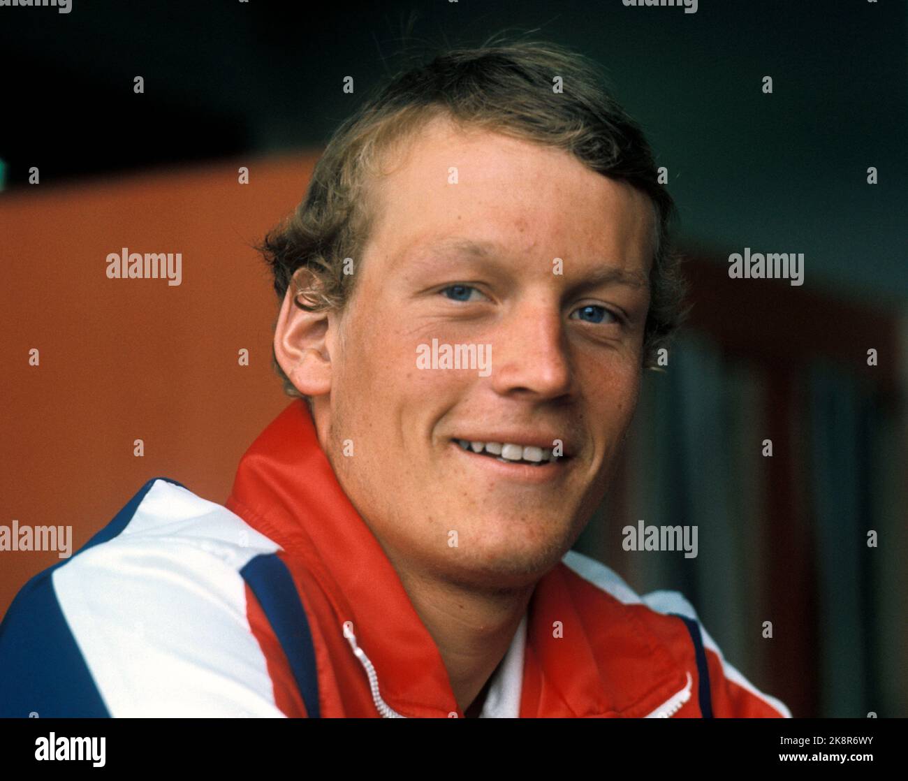 Montreal, Canada 197608. Swimmer Arne Borgstrøm, portrait, during the Montreal Summer Olympics. Photo Oddvar Walle Jensen / NTB / NTB Stock Photo