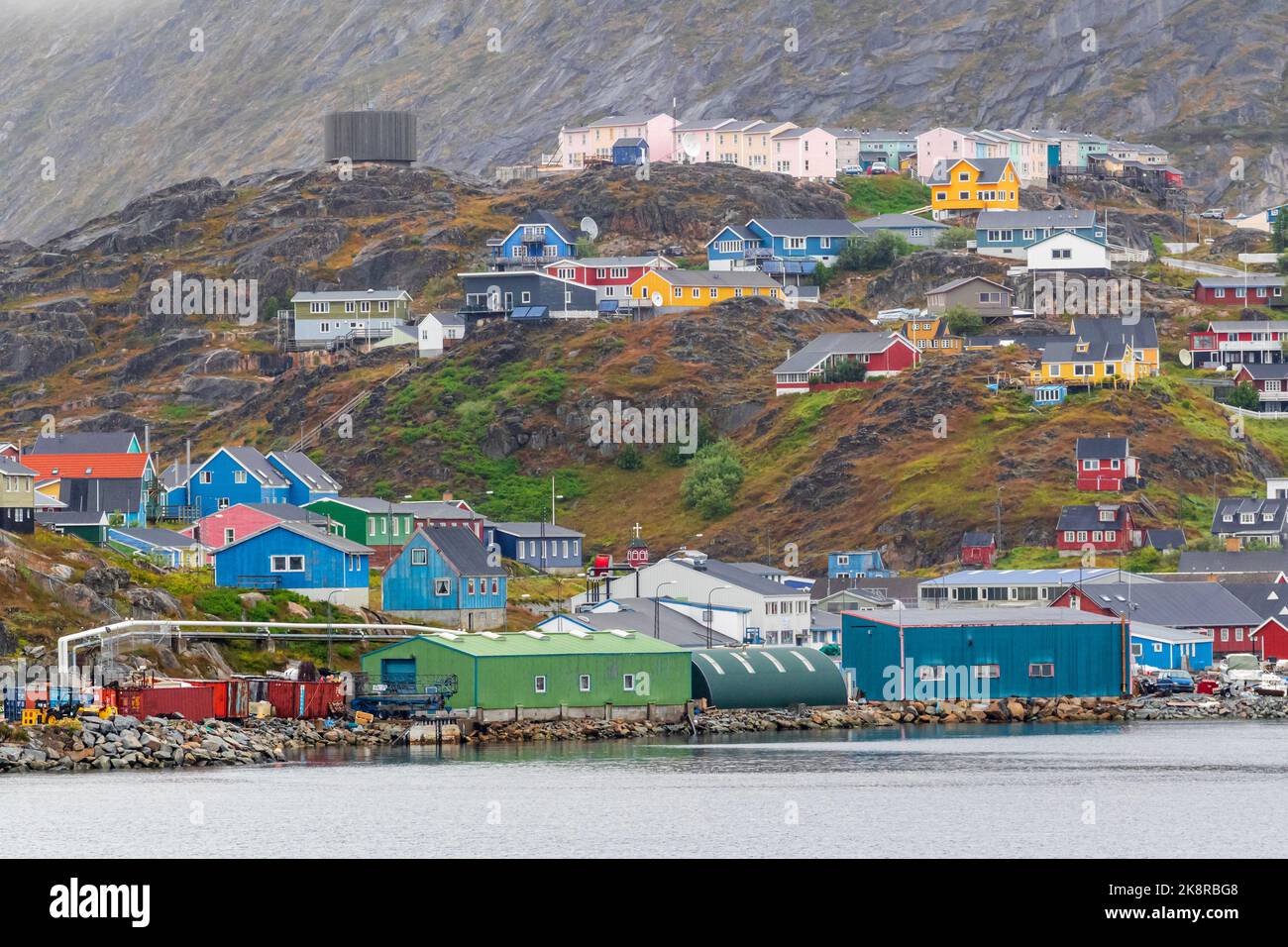 Qaqortog Town, Kujalleq Municipality, Greenland, Kingdom of Denmark